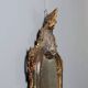 Miroir ancien en bois laqué, Italie, fin XIXe siècle