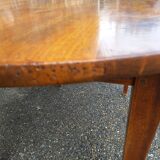 Oval farmhouse table 130 cm