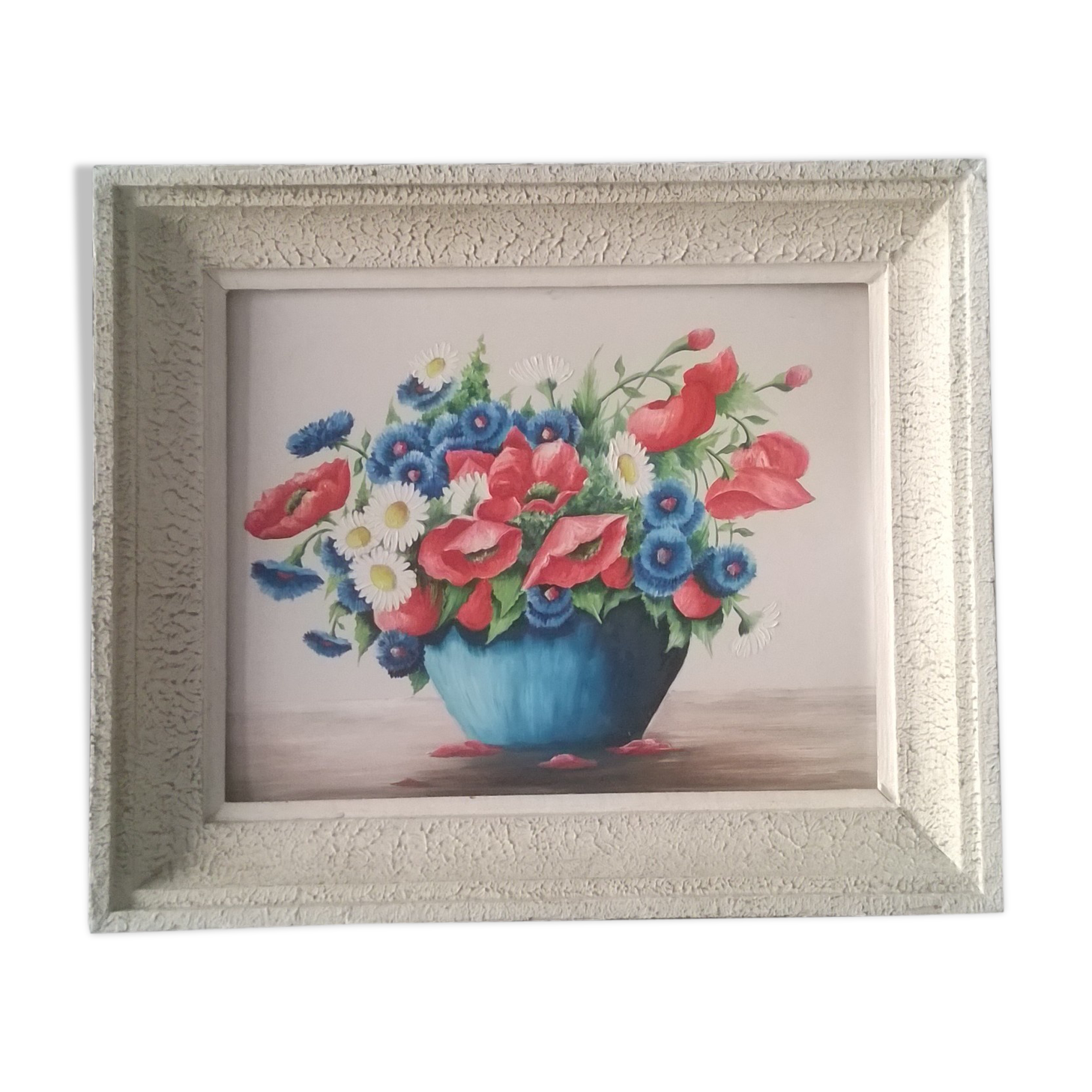 Paint Bouquet of Coquelicots