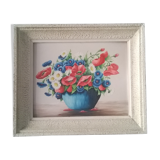 Paint Bouquet of Coquelicots