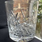 3170 – 4 verres à whisky – cristal taillé