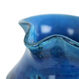 Blue Bitossi Vase Ear Vase Rimini Blue Aldo Londi Design Sixties