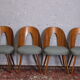 Lot de 4 chaises par Antonin Suman, 1960 Tchécoslovaquie
