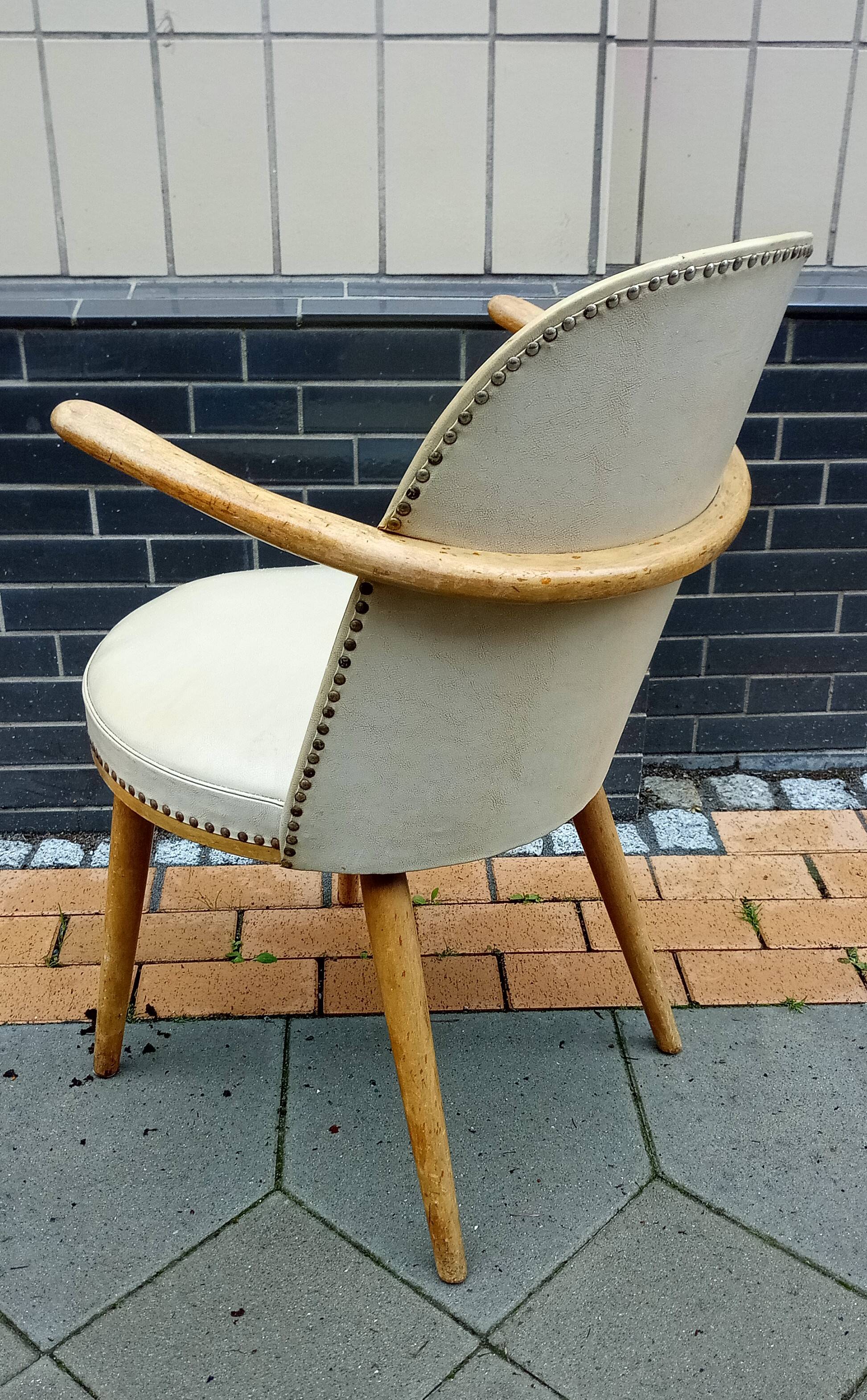 Midcentury armchair attributed by Thonet