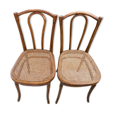 Duo of chairs Thonet bistro