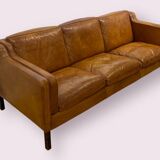 Leather Sofa Børge Mogensen Model 2213