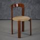 Vintage Hay Rey dining chairs by Bruno Rey for Kush Co, Switzerland 1970s set of 4