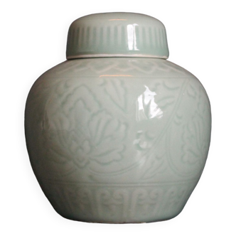 Celadon Ginger Jar