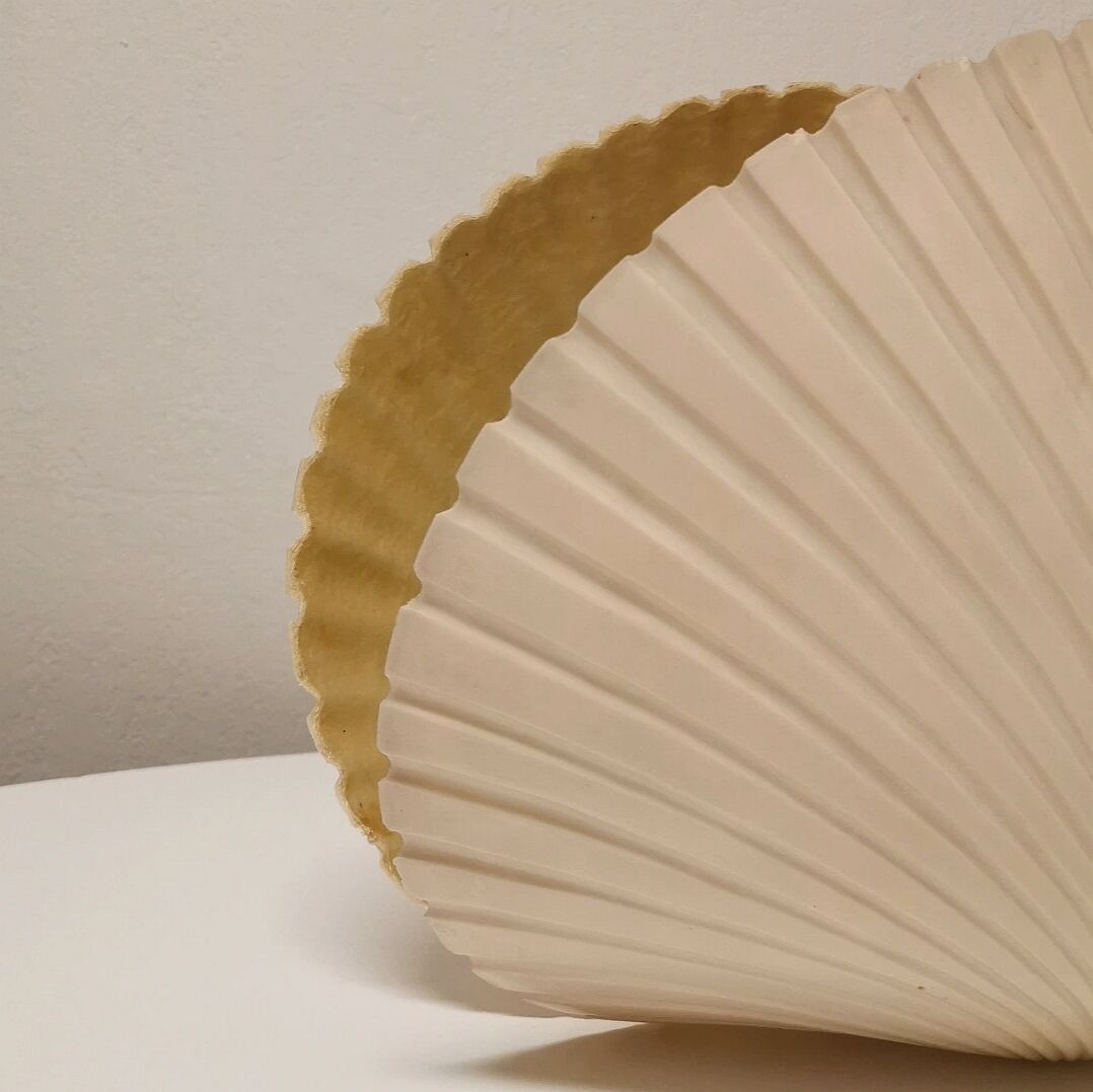 Shell lamp by Michèle Mahé, Diffusion Disderot, Roche Bobois distribution 1970
