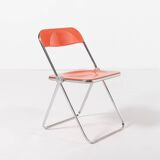 Vintage ‘Plia’ folding chair by Giancarlo Piretti for Anonima Castelli