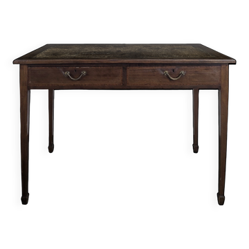 Bureau de stylle Louis XVI en acajou XIXème