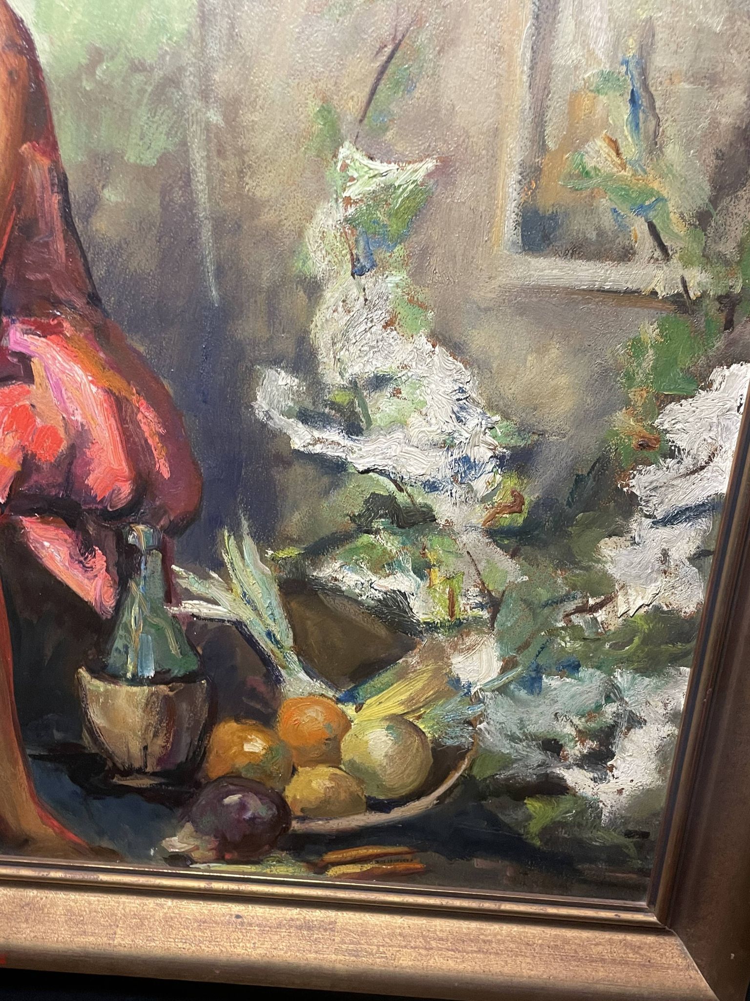 Huile sur toile