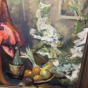 Huile sur toile