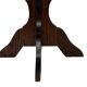 Vintage Plant Stand Side Table Oak Design minimalist