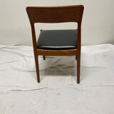 Suite of 6 very beautiful chairs Henning Kjaernulf, ks danemark
