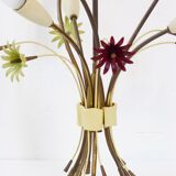 Great ceiling light 50s flowers design vintage 50's rockabilly lamp