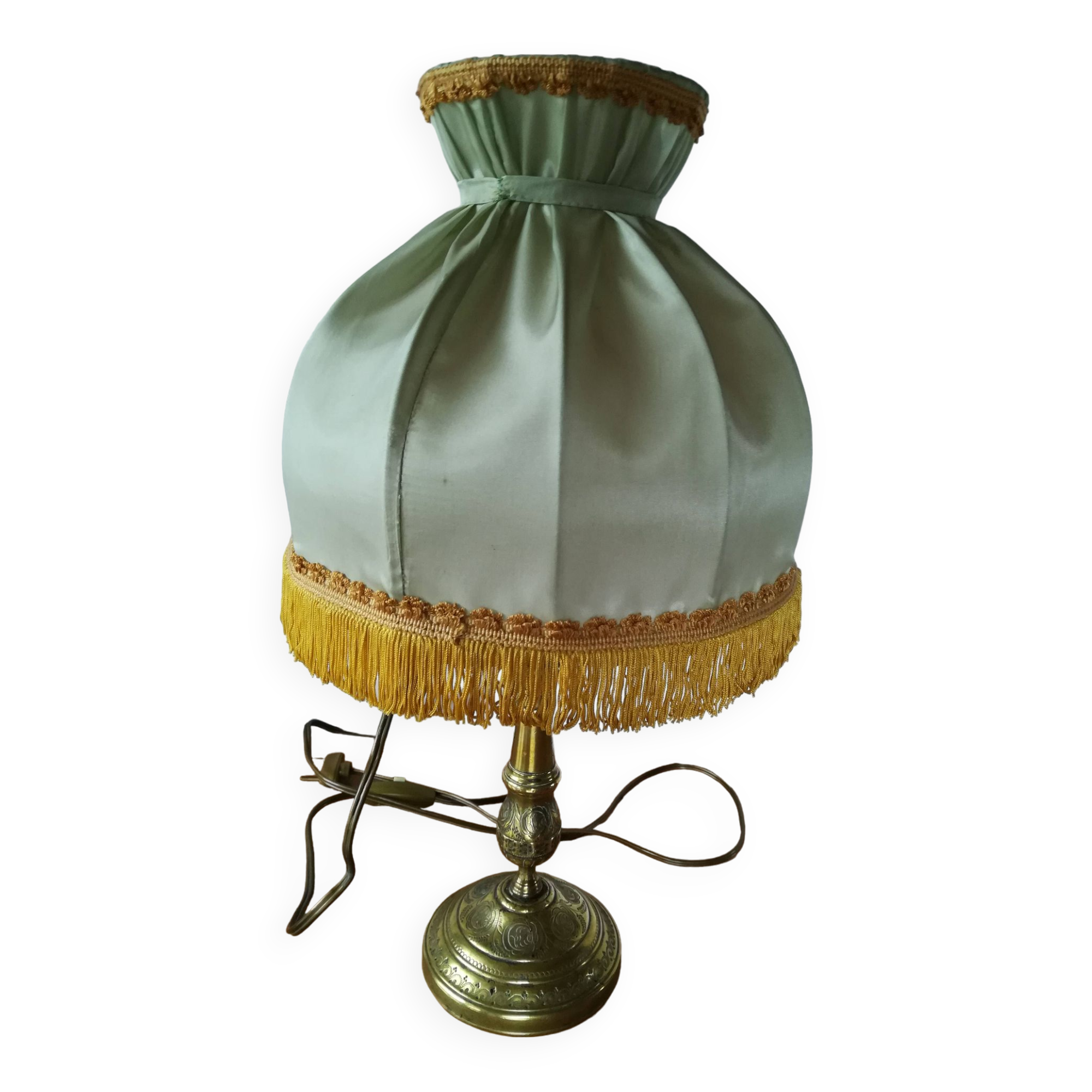 Vintage brass desk lamp