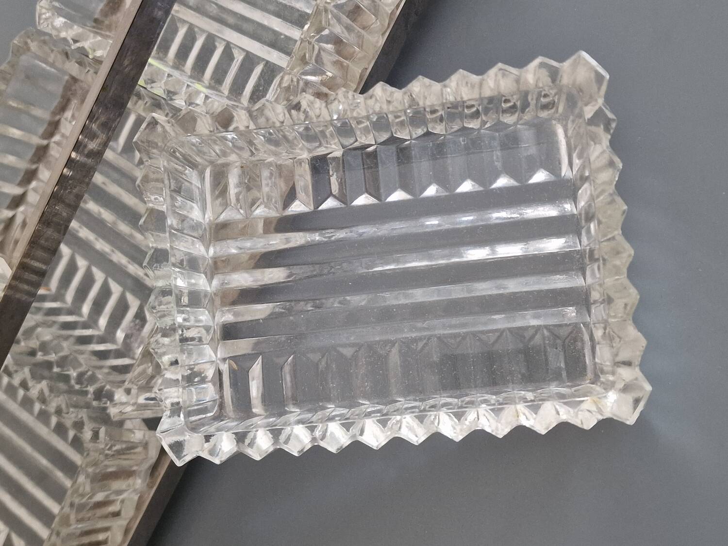 Vintage chrome appetizer or hors d'oeuvres server