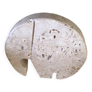 Éléphant en travertin - fratelli