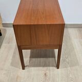 Scandinavian teak bedside table – made in Denmark – 1960s