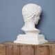 Roman head in waxed plaster