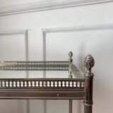 Chrome and mirror serving trolley