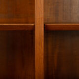 Danish teak bookcase by Hundevad 1960s