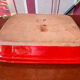Ceramic "red" robert picault vintage vallauris 50/60