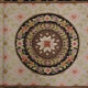 Handmade Wool Needlepoint Rug Traditional Floral Runner Rug- 76x183cm