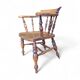 Antique Victorian Captain's Chair