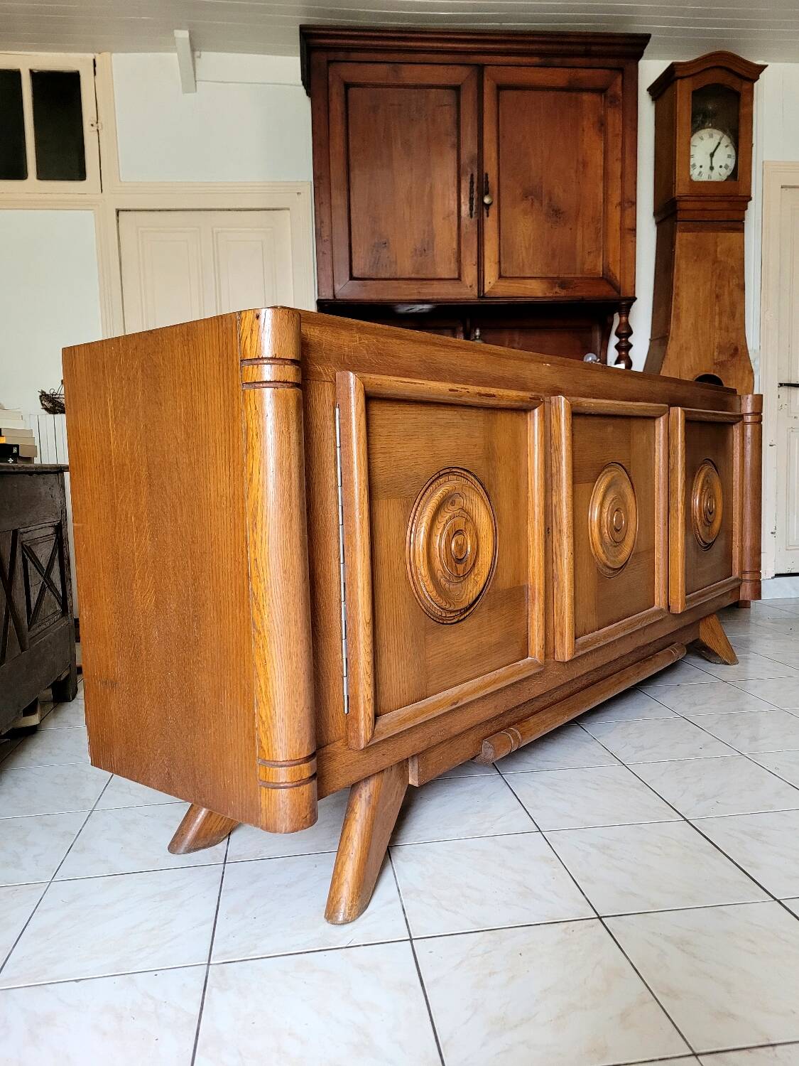 Vintage French Art Deco Sideboard