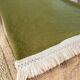 Bedspread - throw with fringes