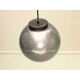 Suspension in the mid century vintage smoked glass