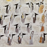 Exhibition poster Sempé 1987