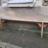 Wooden farm bench val de loi