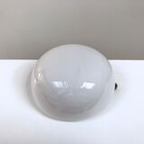 Vintage opaline round ceiling light