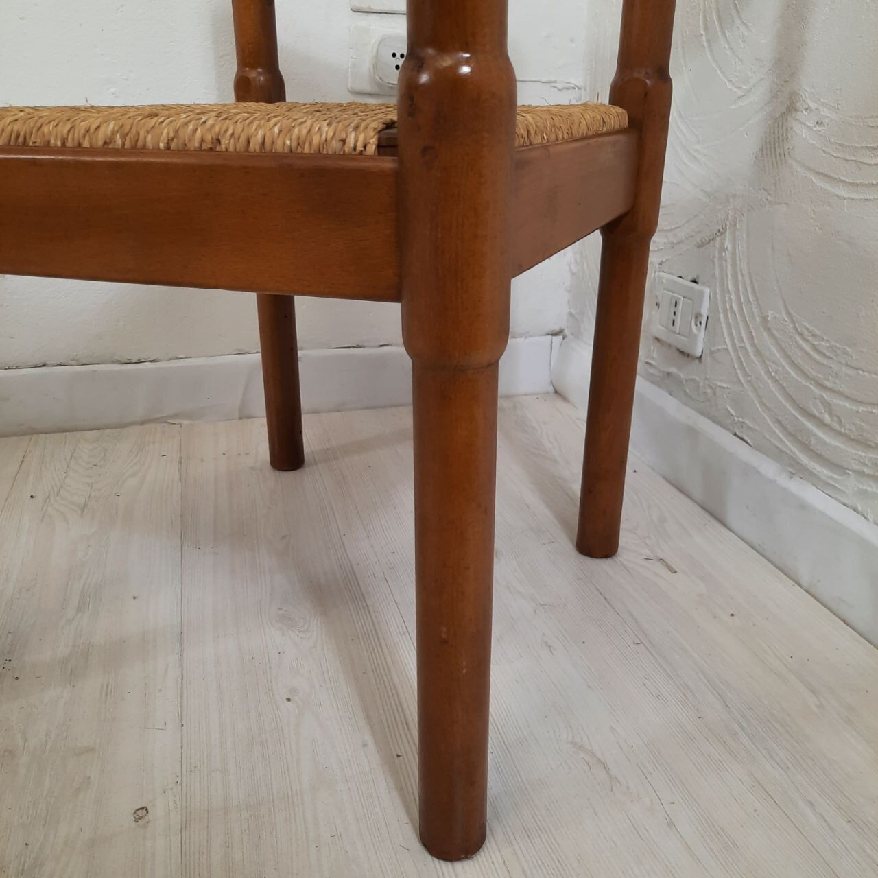 Pair of Carimate chairs by Vico Magistretti for Cassina 1960