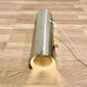 Grande applique acier design scandinave 1970.