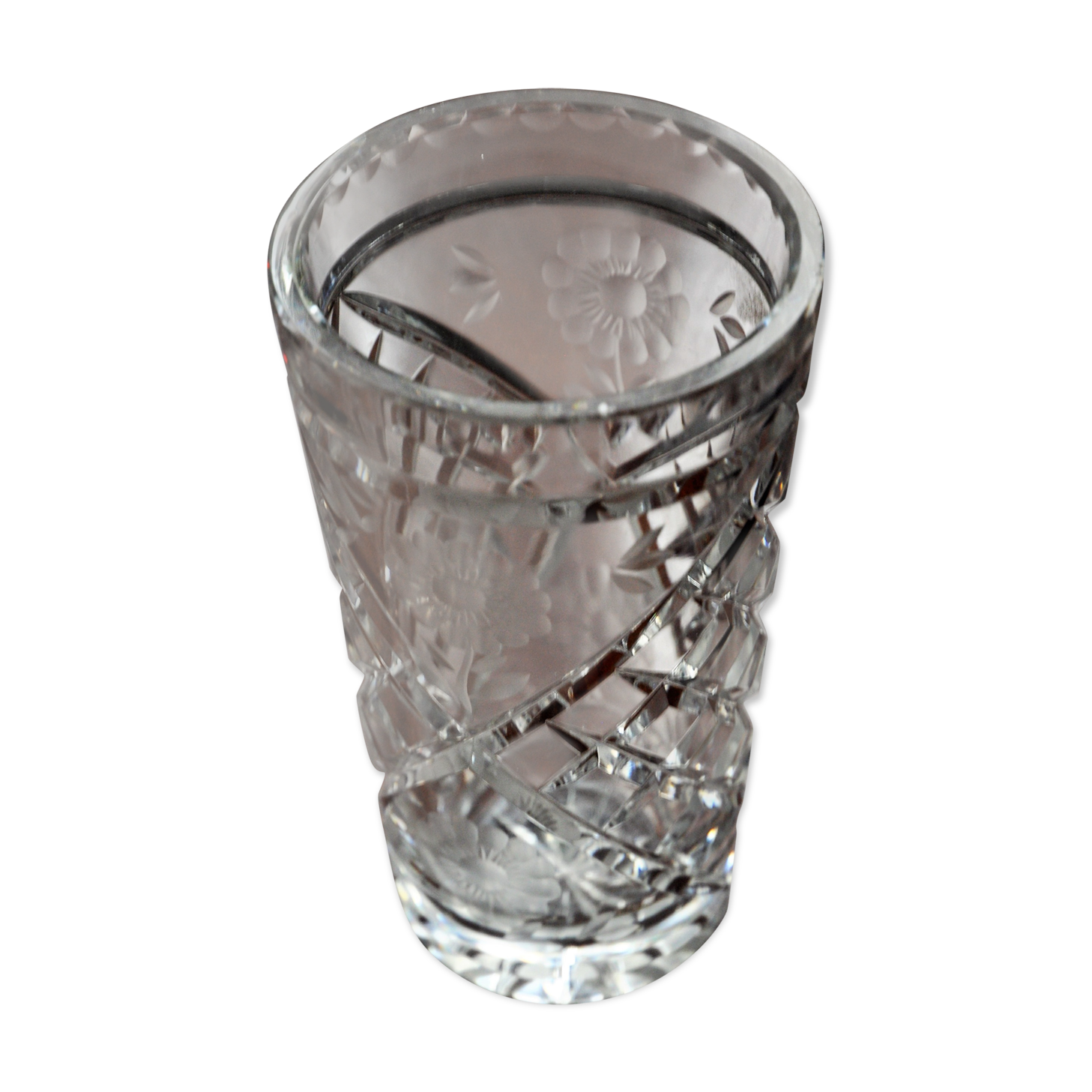 Crystal vase