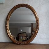 Golden mirror - 58x67cm