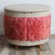 Vintage poof 1960