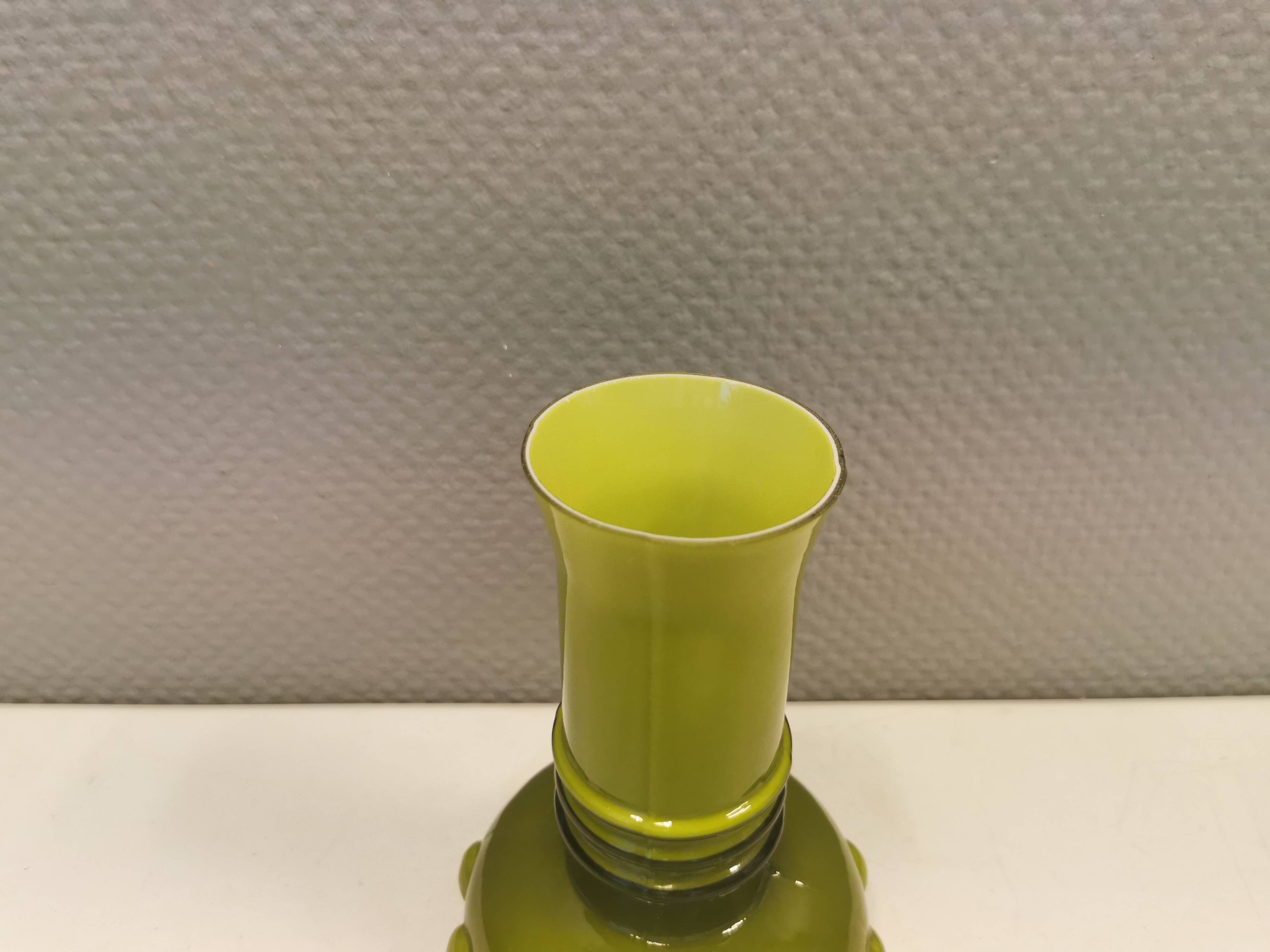 Vase de la verrerie suédoise flygsfors.
