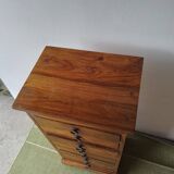 Chiffonier en bois acajou