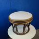 Pouf, rattan stool, new cushion
