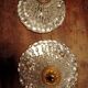 Two ceiling lamps with grapevines