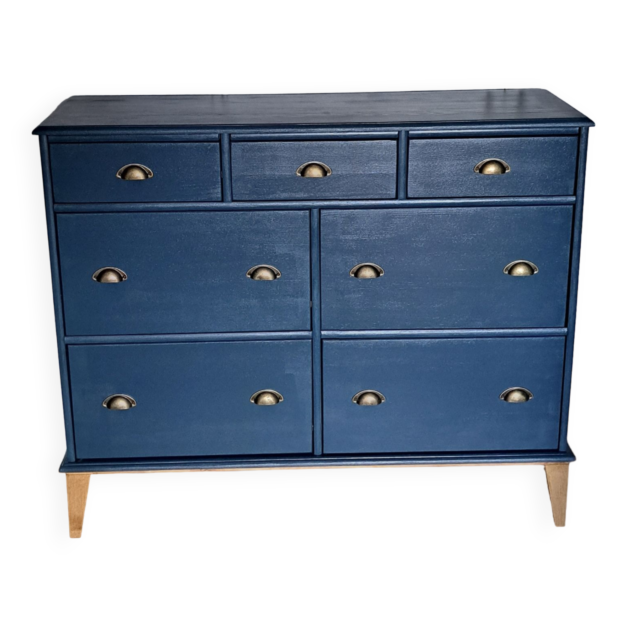 Large chest of drawers Rød Sødgren blue ganne