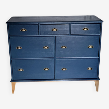 Large chest of drawers Rød Sødgren blue ganne