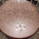 Louis XV rosewood dining table