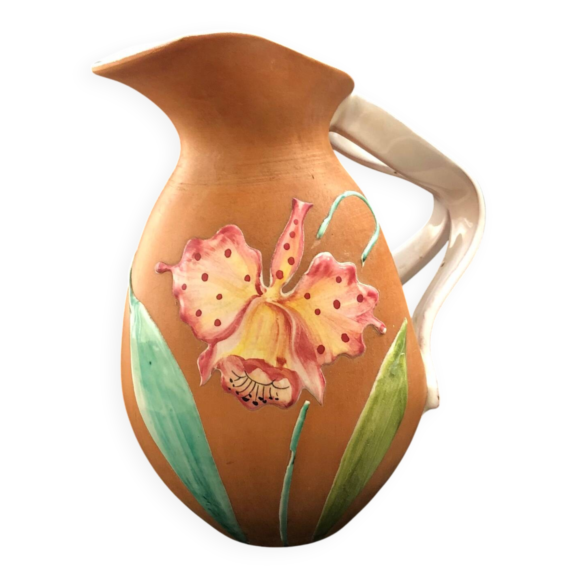 Fiamma Italy ceramic pitcher vase
