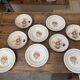 Mismatched deep plates service Saint Clément - Moulin Des Loups